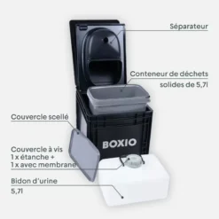 BOXIO Kit De Démarrage Toilet Plus 8 BOXIO Kit De Démarrage Toilet Plus -L'Esprit NoMade Magasin boxio kit de demarrage toilet plus 2