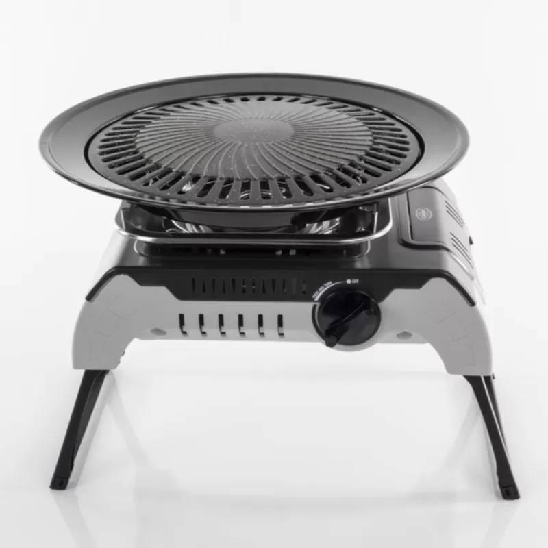 CAMP4 Plaque Plancha Ronde Pour Réchaud Cook'n'Fold 3 CAMP4 Plaque Plancha Ronde Pour Réchaud Cook'n'Fold