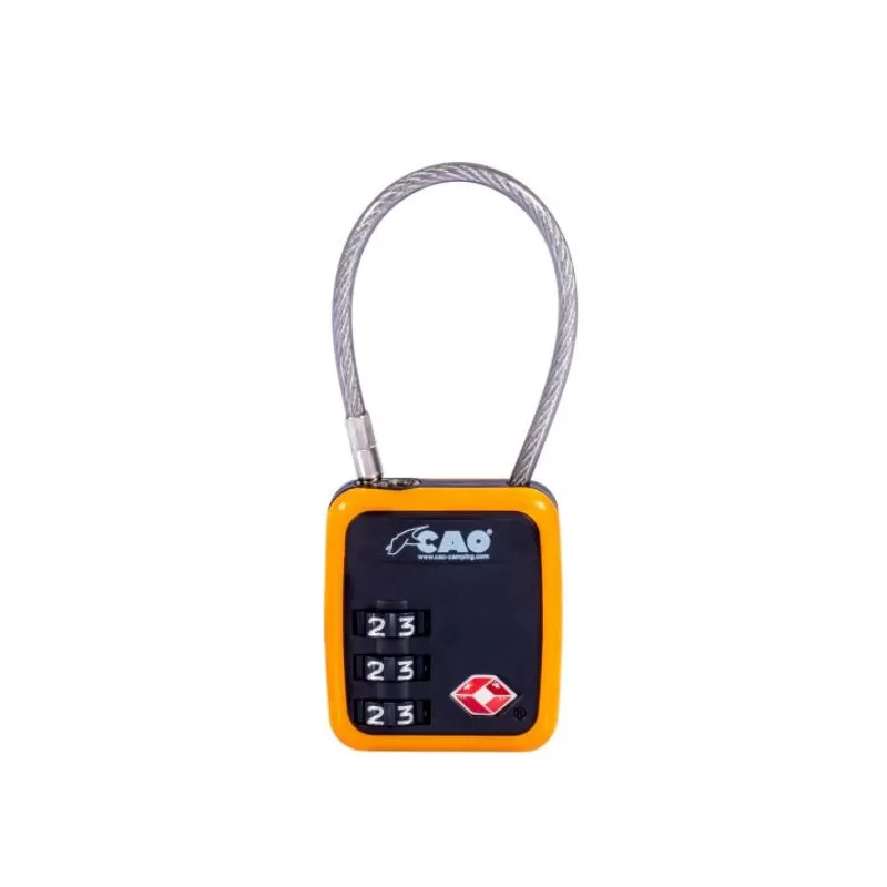 CAO Cadenas Câble TSA 3 Combinaisons 3 CAO Cadenas Câble TSA 3 Combinaisons