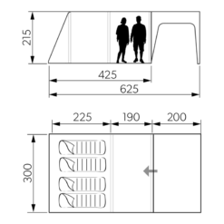 DOMETIC Tapis De Sol Santorini FTK 4X8