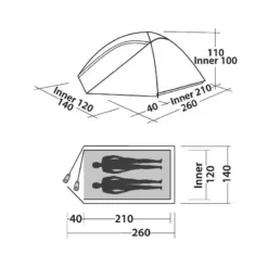 EASY CAMP Meteor 200