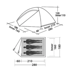 EASY CAMP Meteor 300