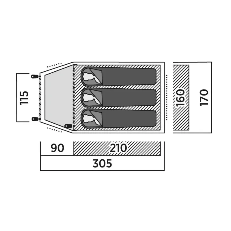 EASY CAMP Setesdal 3 7 EASY CAMP Setesdal 3 – Image 5