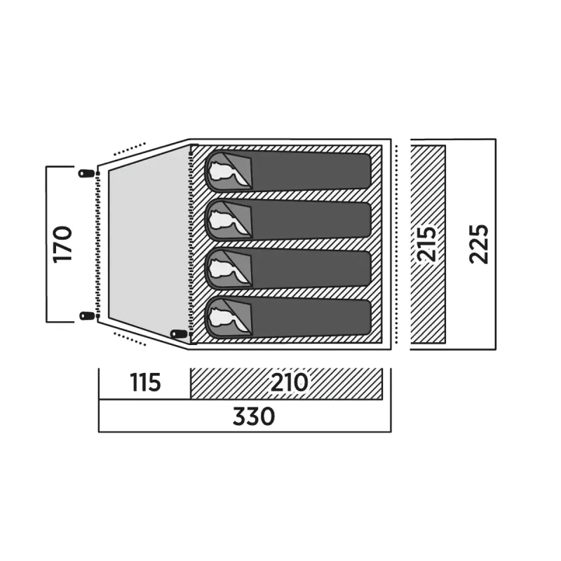 EASY CAMP Setesdal 4 7 EASY CAMP Setesdal 4 – Image 5