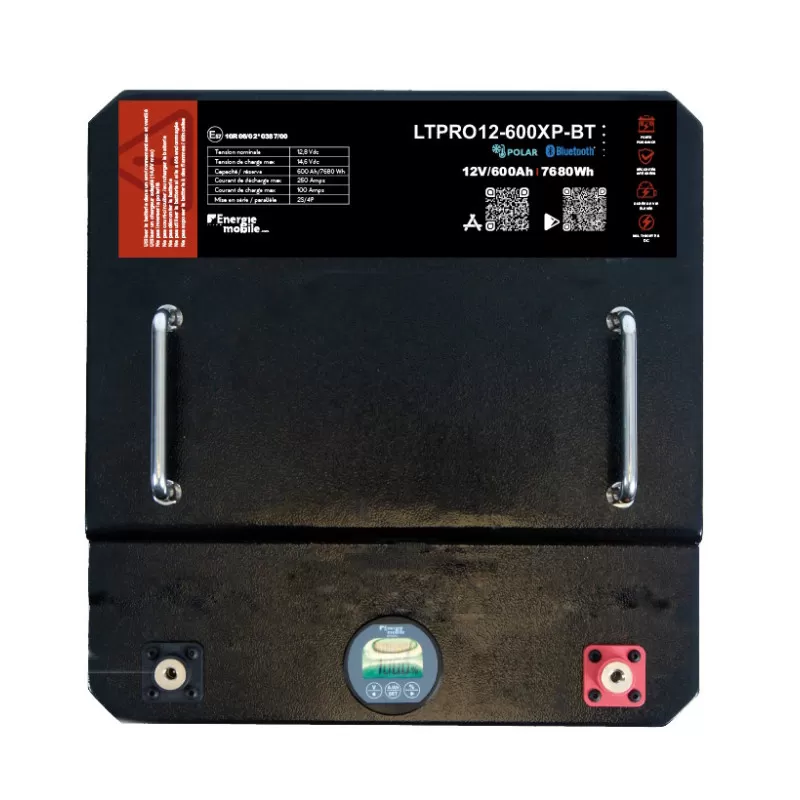 EM Batterie Lithium LTPRO 12-600 Ah XP-BT | 7680 Wh 3 EM Batterie Lithium LTPRO 12-600 Ah XP-BT | 7680 Wh