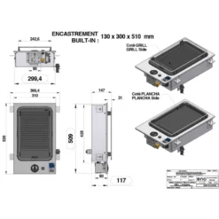 ENO Plancha Gaz Grill Réversible Tribu 8 ENO Plancha Gaz Grill Réversible Tribu -L'Esprit NoMade Magasin eno plancha gaz grill reversible tribu 2