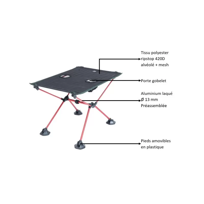 JAMET Table Ultralight 3 JAMET Table Ultralight
