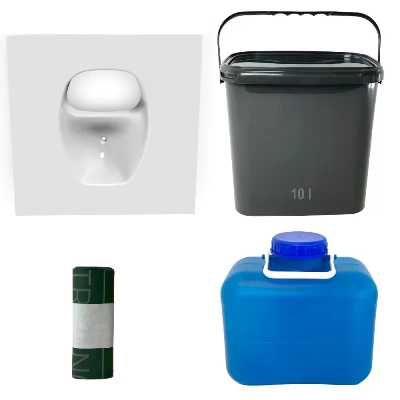 TRELINO Kit DIY Pour Toilettes Sèches | Taille L 4 TRELINO Kit DIY Pour Toilettes Sèches | Taille L – Image 2