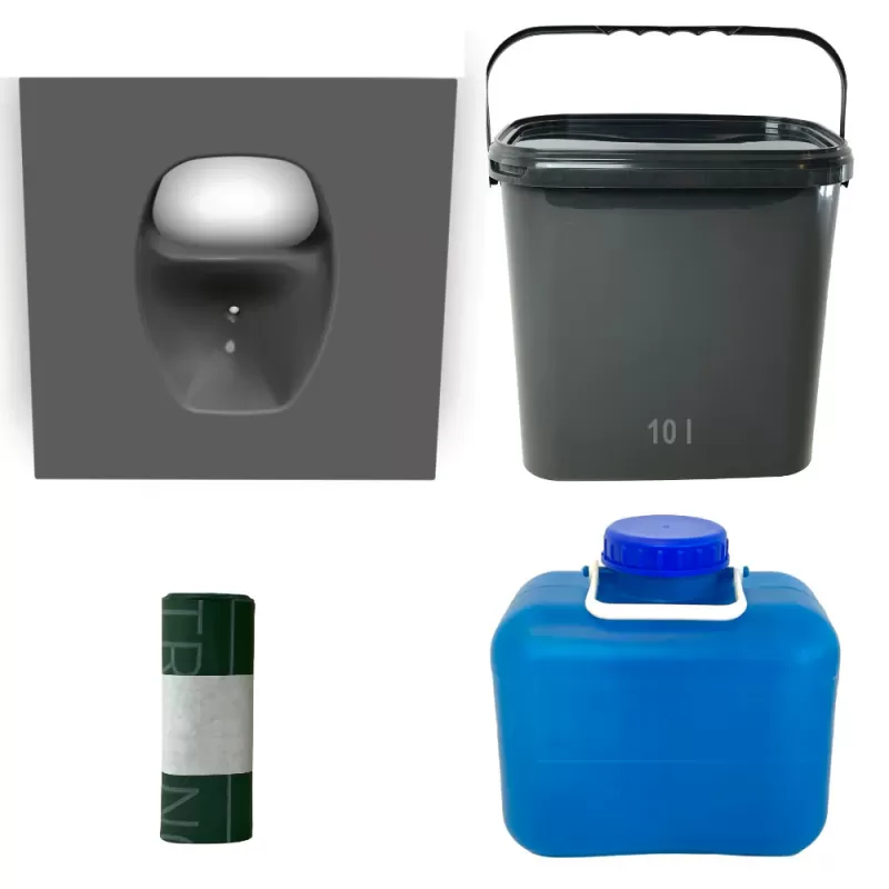 TRELINO Kit DIY Pour Toilettes Sèches | Taille L 5 TRELINO Kit DIY Pour Toilettes Sèches | Taille L – Image 3