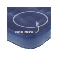 TRIGANO Matelas Gonflable 2 Personnes Pompe Intégrée