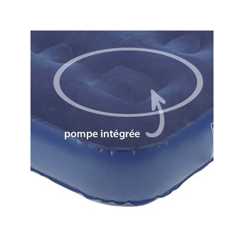 TRIGANO Matelas Gonflable 2 Personnes Pompe Intégrée 3 TRIGANO Matelas Gonflable 2 Personnes Pompe Intégrée