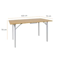 VIA MONDO Table Bambou 100